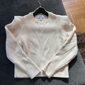 & Other Stories Paris Atelier Cream Knit Sweater - Size M
